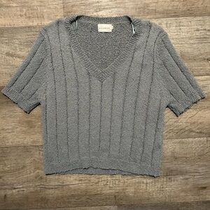 Cute Short Sleeve Sweater